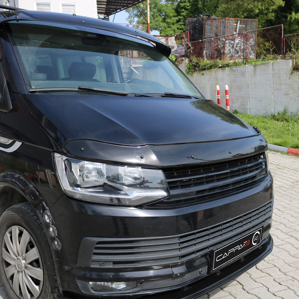 Volkswagen Transporter T6 2015-2024 ile Uyumlu Kaput Rüzgarlığı 3mm