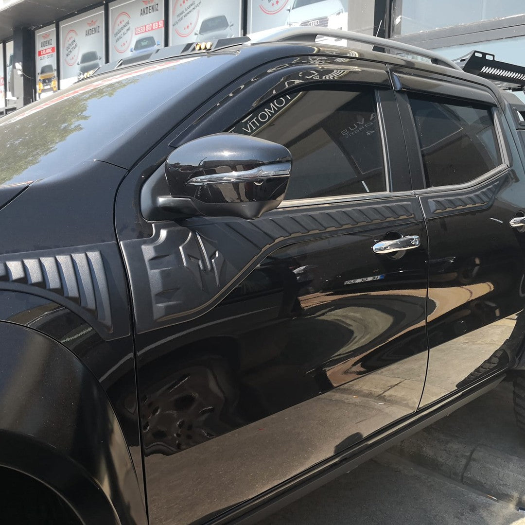 Mercedes X-Class 2017-2020 ile Uyumlu Kapı Dodik Yarasa 6 Adet