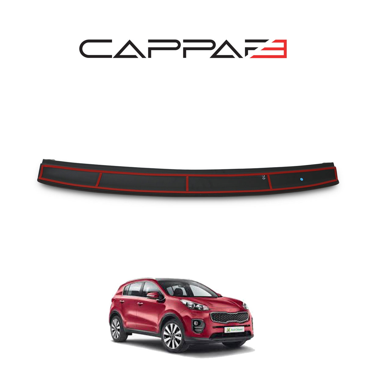 Kia Sportage 4 2019-2021 ile Uyumlu Arka Tampon Eşiği