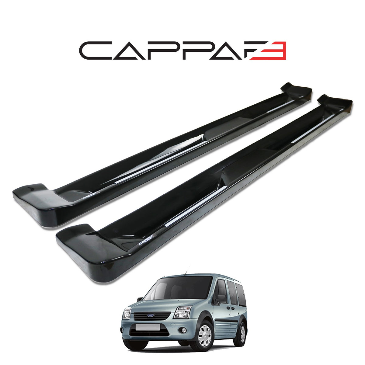 Ford Transit / Tourneo Connect 1 2002-2009 ile Uyumlu Yan Basamak 6 Adet