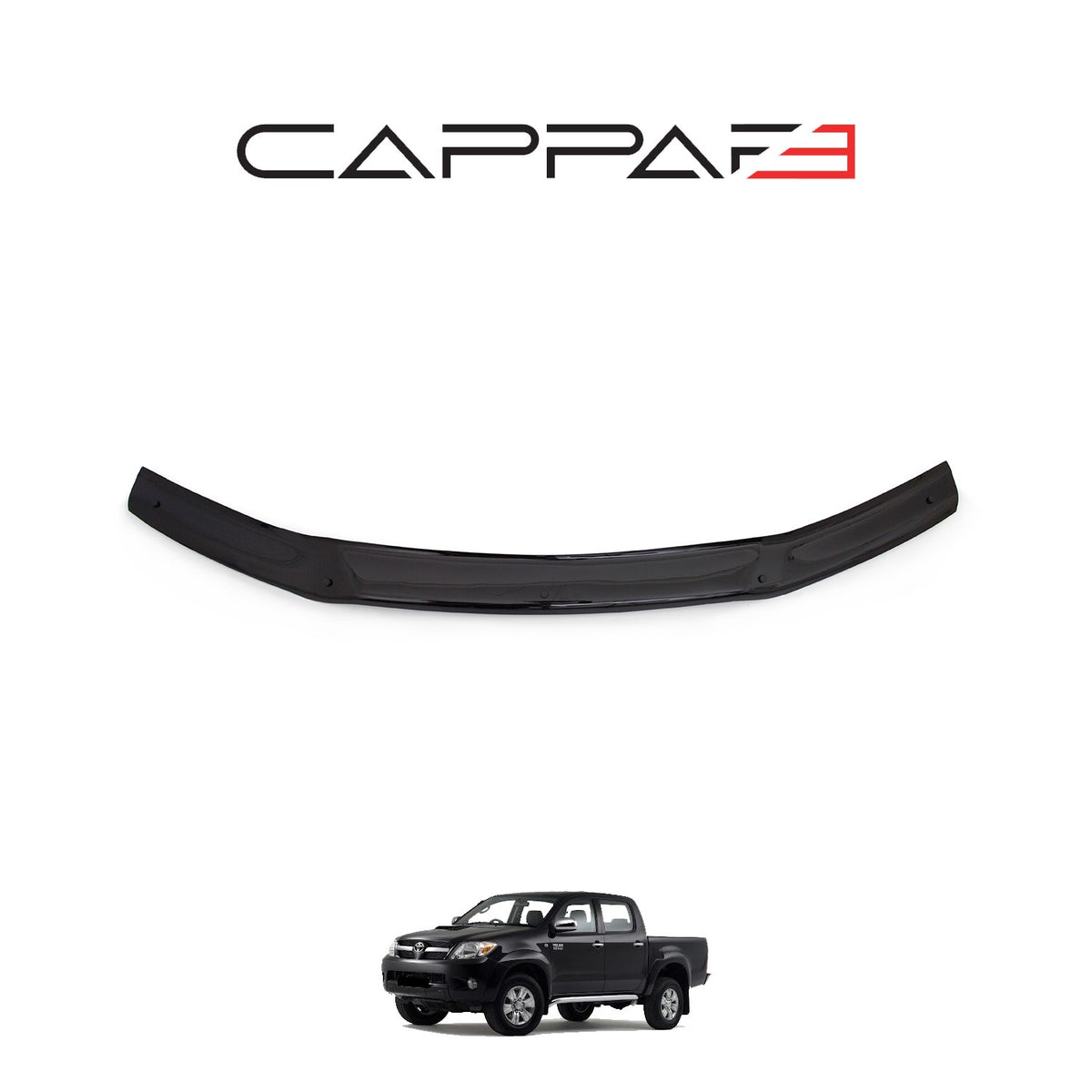 Toyota Hilux 7 2010-2015 ile Uyumlu Kaput Rüzgarlığı 3mm