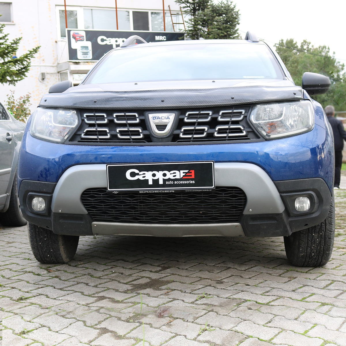 Dacia Duster 2 2018-2023 ile Uyumlu Ön Tampon U Difüzör