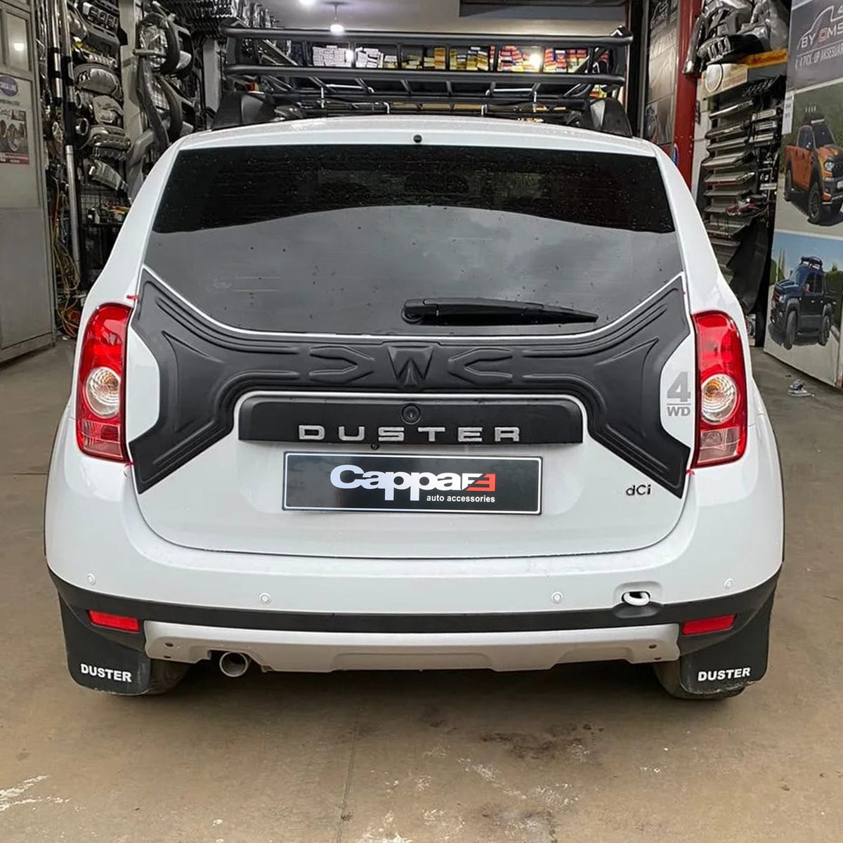 Dacia Duster 1 2010-2017 ile Uyumlu Bagaj Kapağı Dodik