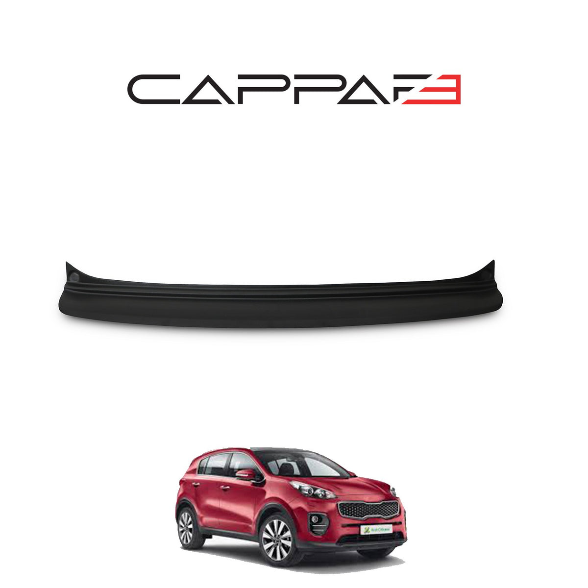Kia Sportage 4 2019-2021 ile Uyumlu Arka Tampon Eşiği Mat