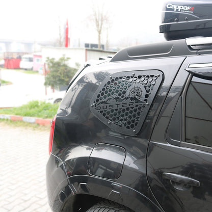Dacia Duster 1 2010-2017 ile Uyumlu Kelebek Camı Lazer Kesim Metal 2 Adet
