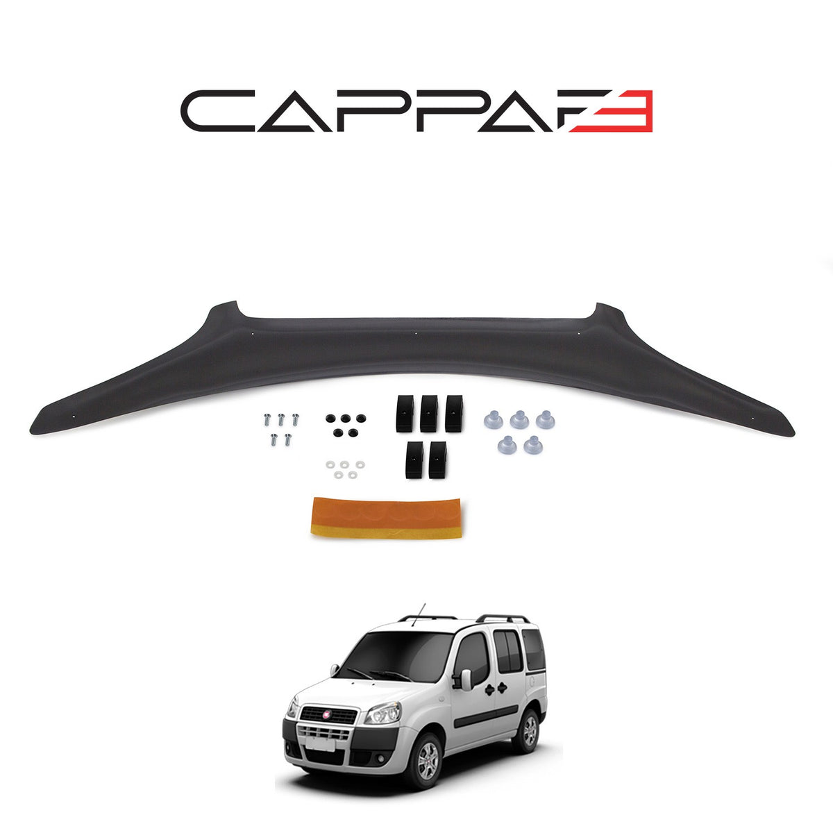 Fiat Doblo 1 2005-2009 ile Uyumlu Kaput Rüzgarlığı