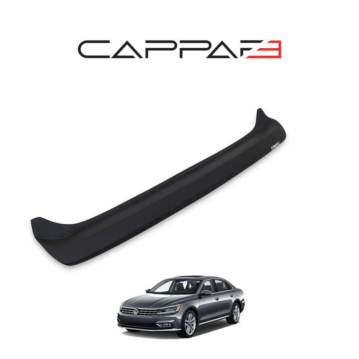 Volkswagen Passat B8 2015-2023 mat arka tampon eşiği – 4