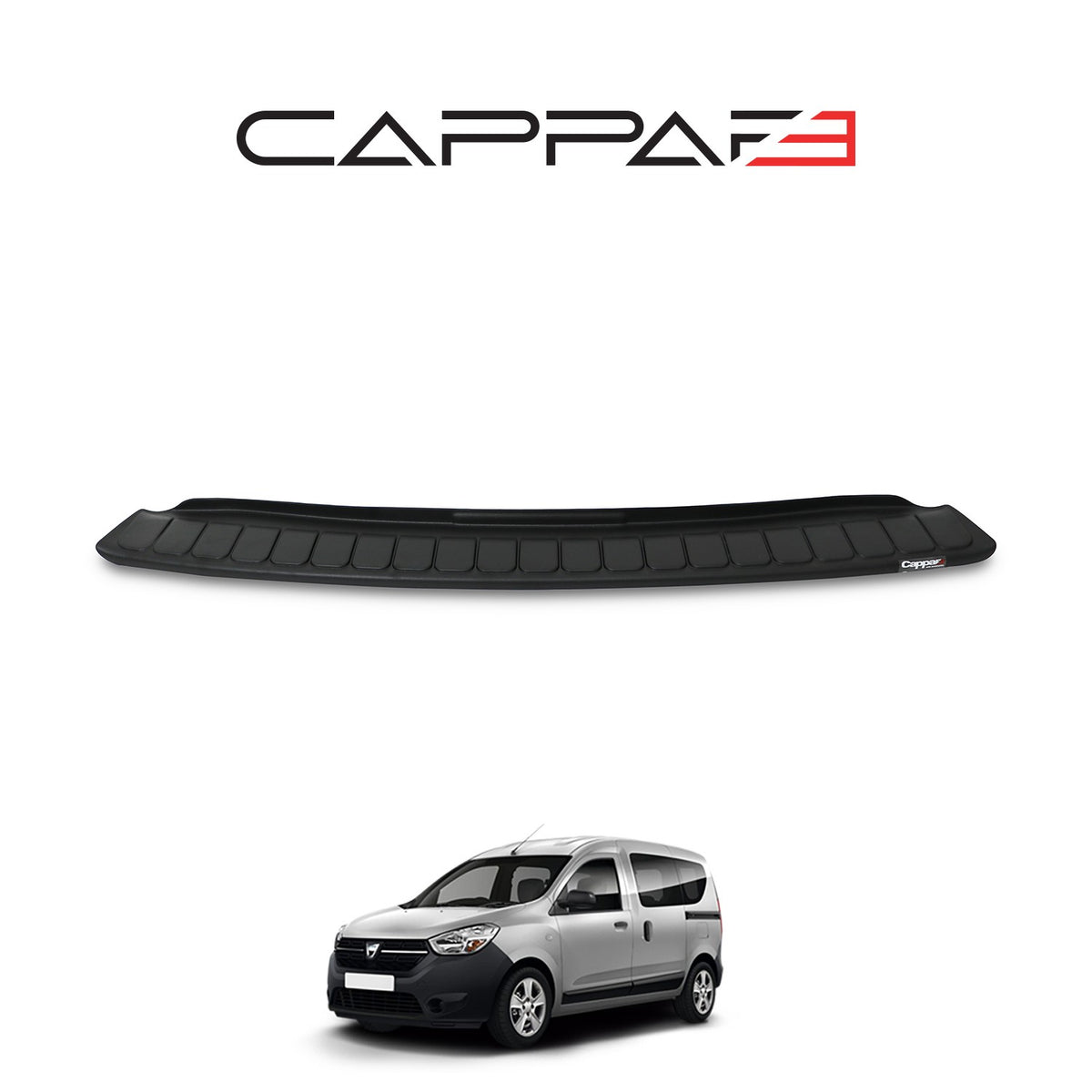 Dacia Dokker 2013-2020 mat arka tampon eşiği – 2