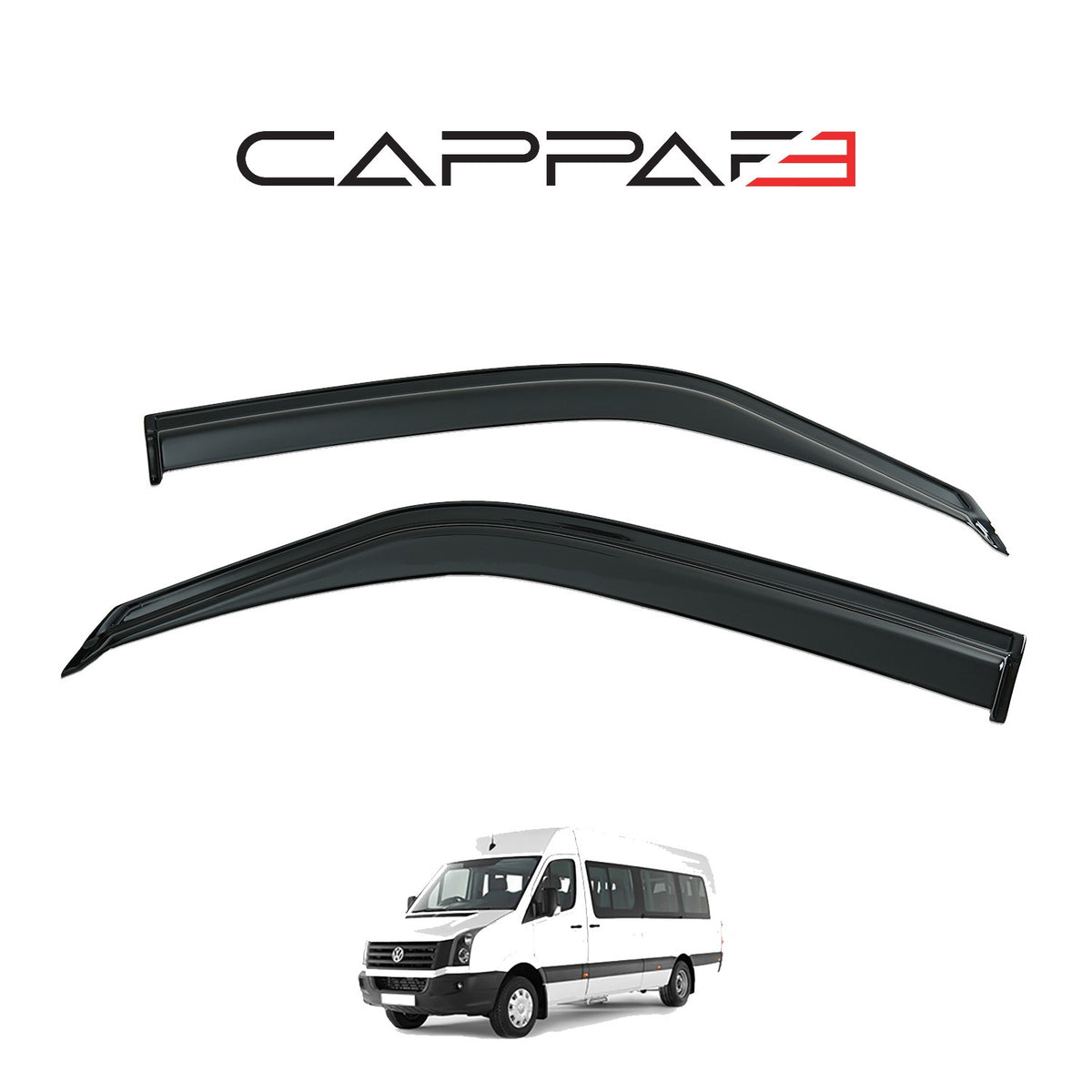 Mercedes Sprinter 2 2006-2013 ile Uyumlu Cam Rüzgarlığı 2 Adet