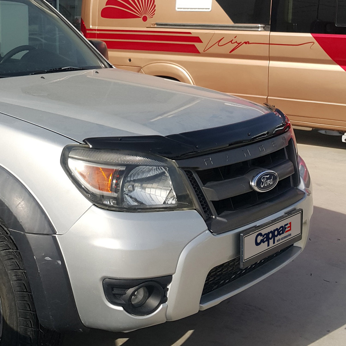 Ford Ranger 2 2009-2011 ile Uyumlu Kaput Rüzgarlığı 3mm
