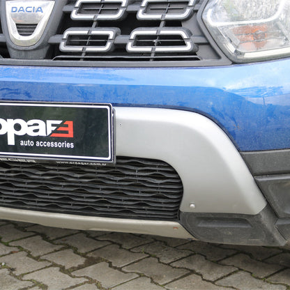 Dacia Duster 2 2018-2023 ile Uyumlu Ön Tampon U Difüzör