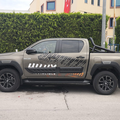 Toyota Hilux 8 2020-2023 ile Uyumlu Kapı Dodik 4 Adet