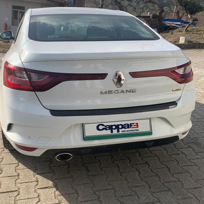 Renault Megane 4 2016-2024 ile Uyumlu Arka Tampon Eşiği Mat