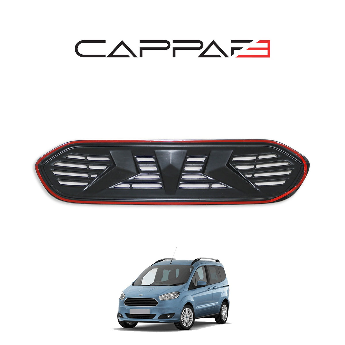 Ford Transit / Tourneo Courier 1 2018-2023 ile Uyumlu Ön Panjur