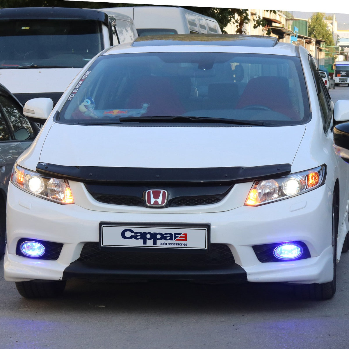 Honda Civic 9 2011-2016 ile Uyumlu Kaput Rüzgarlığı
