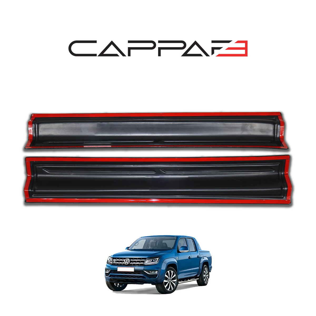 Volkswagen Amarok 1 2010-2020 ile Uyumlu Kapı Eşiği 4 Adet