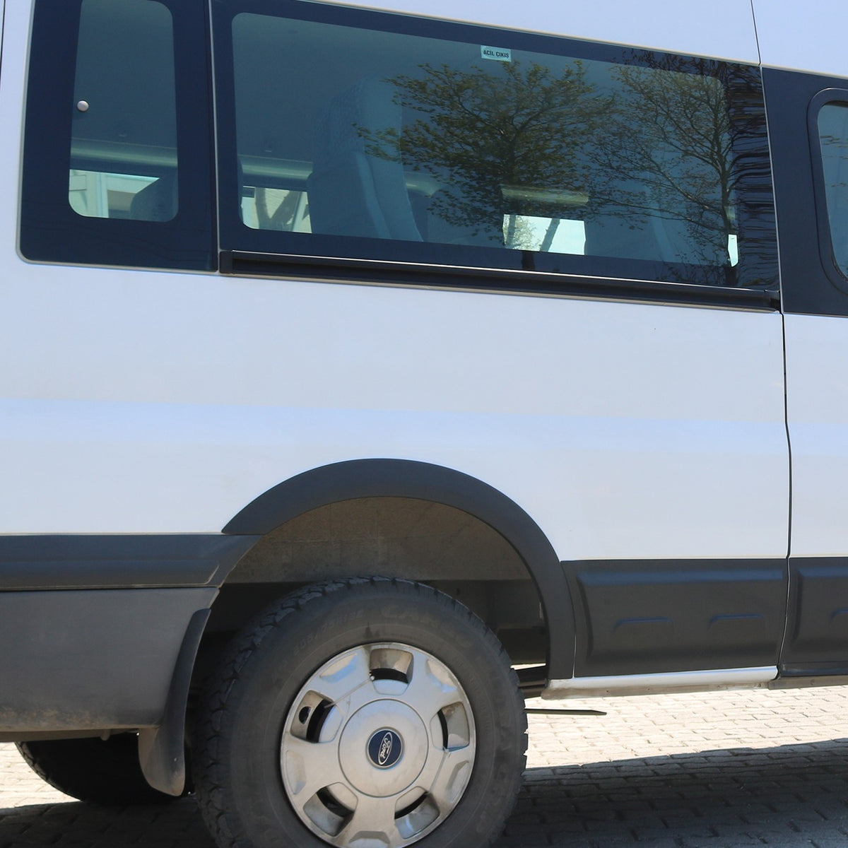 Ford Transit Mk7 2006-2014 ile Uyumlu Çamurluk Dodik Uzun Şase 6 Adet