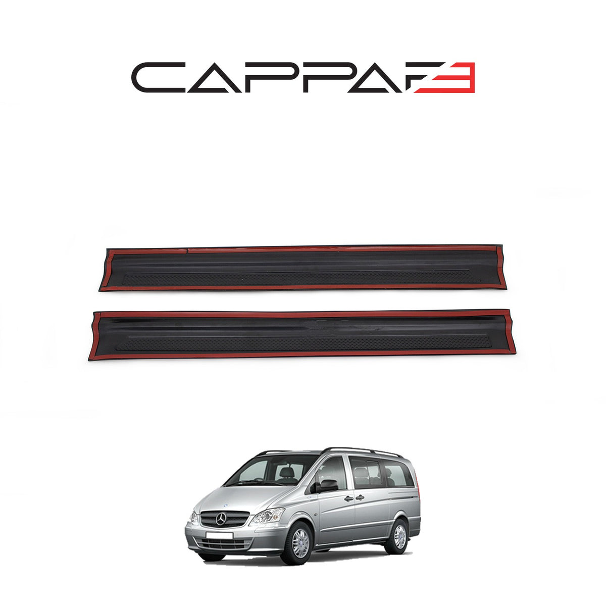 Mercedes Vito 2 2010-2014 ile Uyumlu Kapı Eşiği 2 Adet