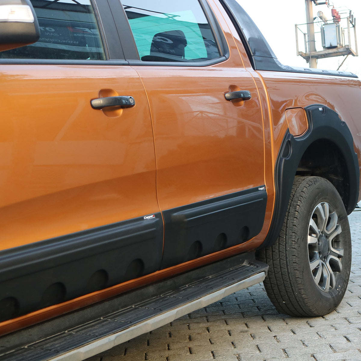 Ford Ranger XLT 2019-2022 ile Uyumlu Kapı Dodik 4 Adet