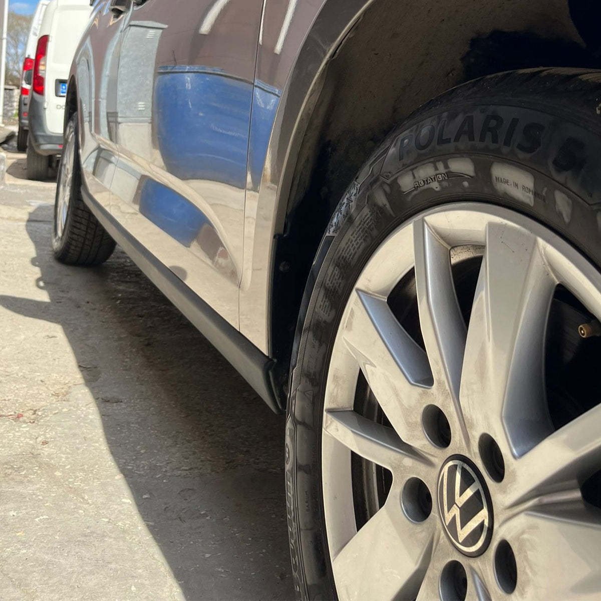Volkswagen Caddy 5 2020-2026 ile Uyumlu Marşpiyel Kaplama 2 Adet