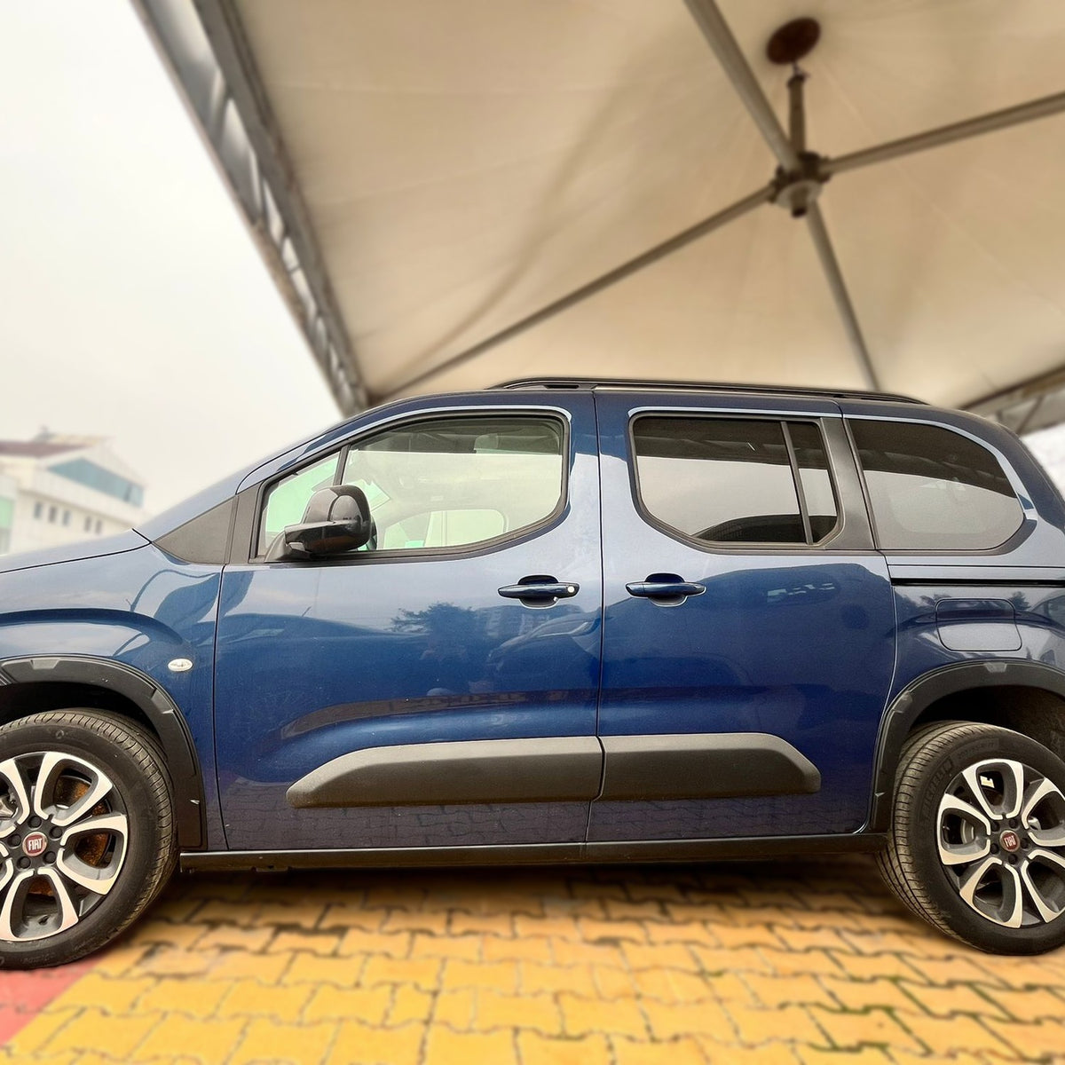 Fiat Doblo 3 2023-2026 marşpiyel kaplama 4 parçalı set – 7