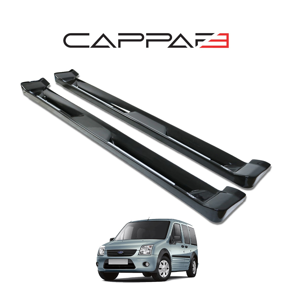 Ford Transit / Tourneo Connect 1 2002-2009 ile Uyumlu Yan Basamak 6 Adet