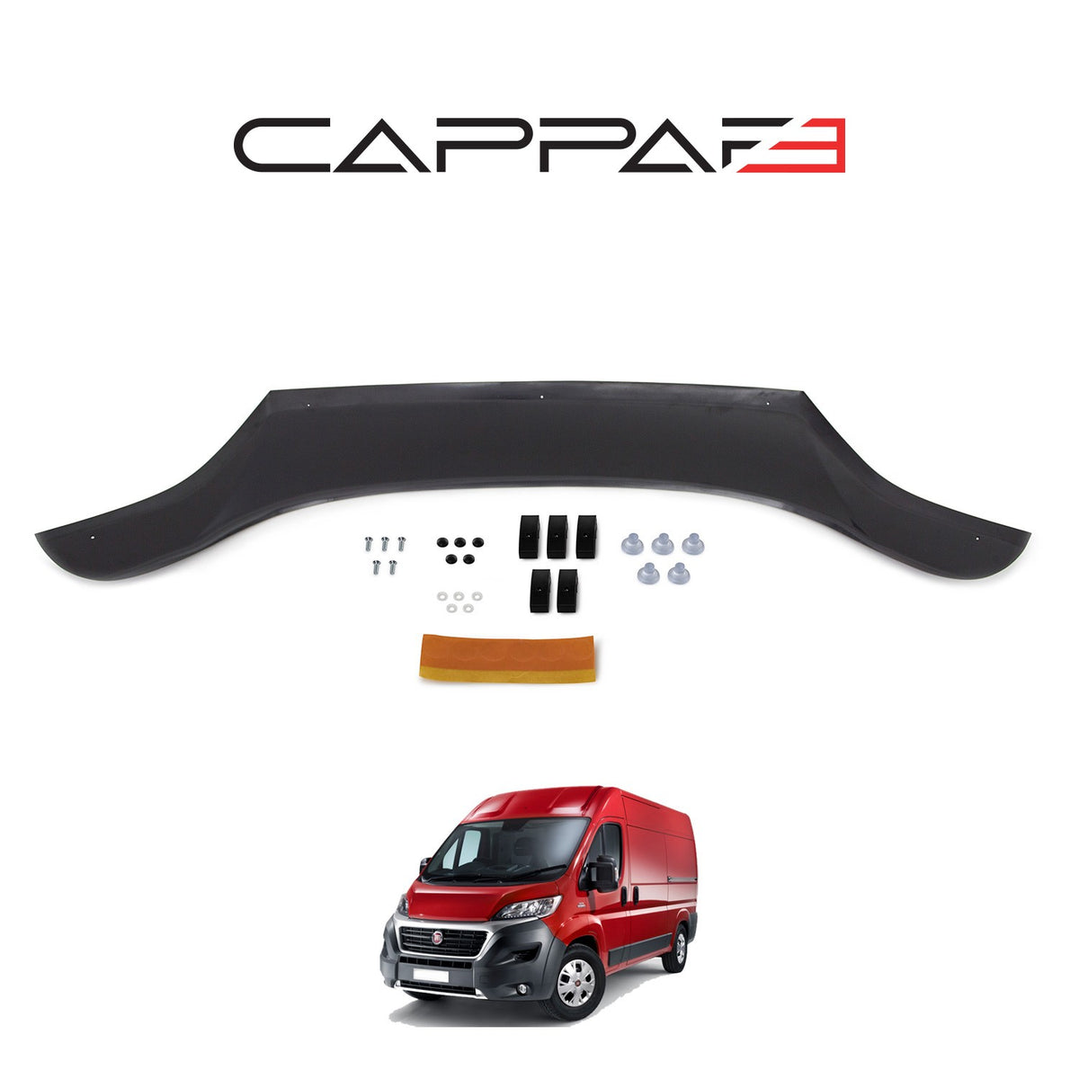 Fiat Ducato 3 2014-2026 ile Uyumlu Kaput Rüzgarlığı