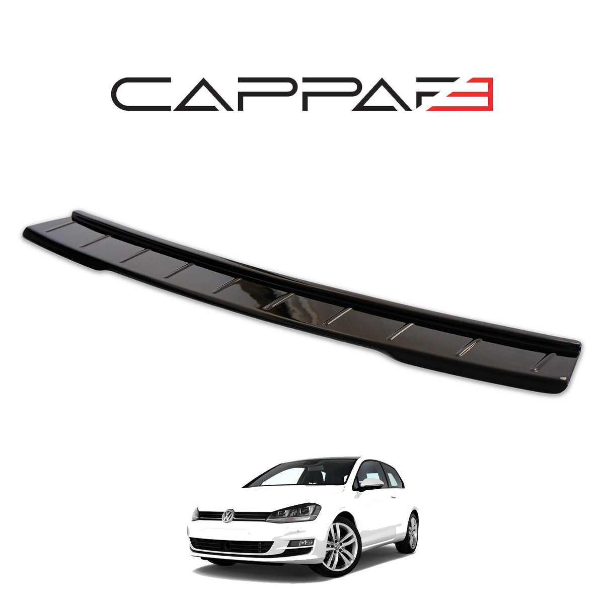Volkswagen Golf 7 2013-2020 ile Uyumlu Arka Tampon Eşiği