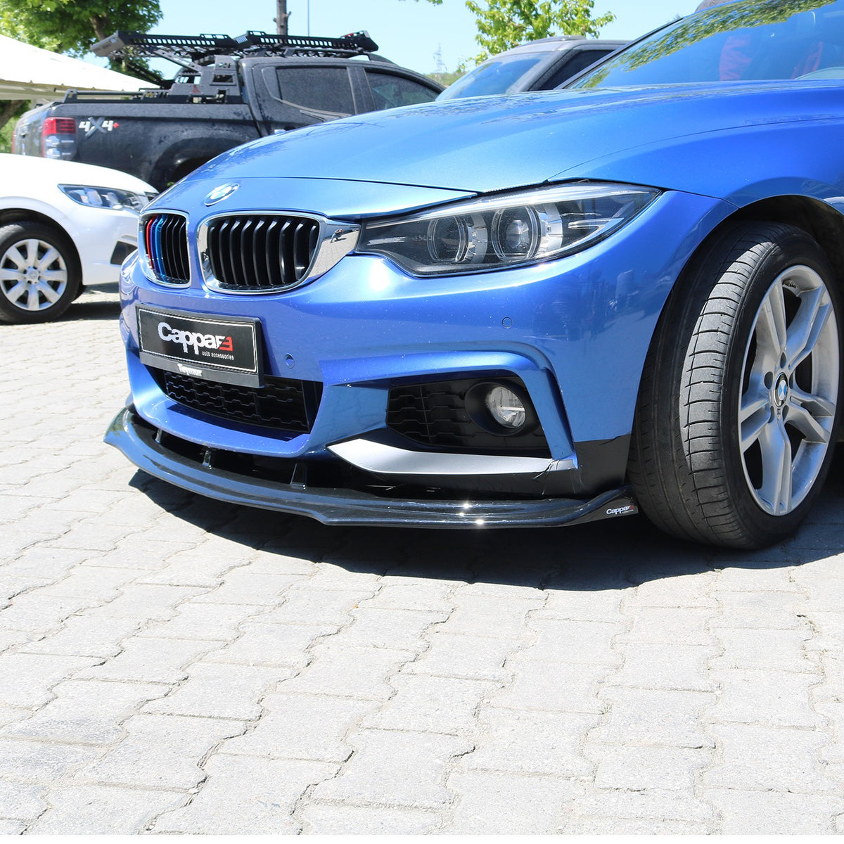 BMW 4 Serisi 4.20 Ön Tampon Lip Eki Uyumlu 2014-2020
