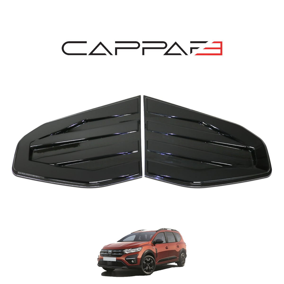 Dacia Jogger 2021-2025 kelebek camı 2 parçalı set – 2