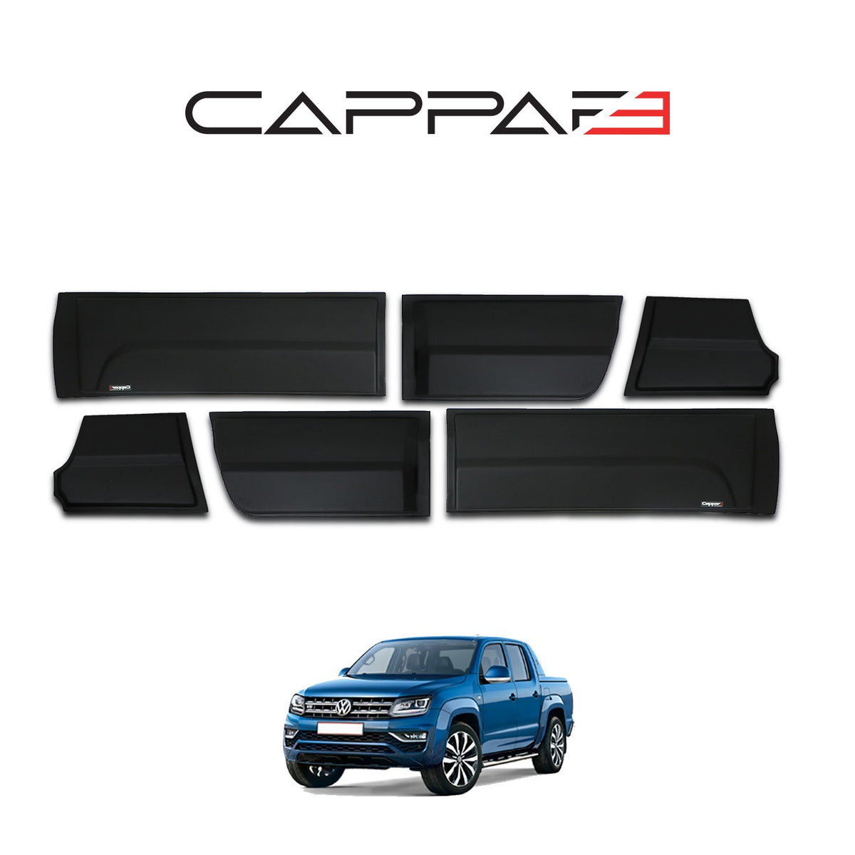 Volkswagen Amarok 1 2010-2020 ile Uyumlu Kapı Dodik 6 Adet