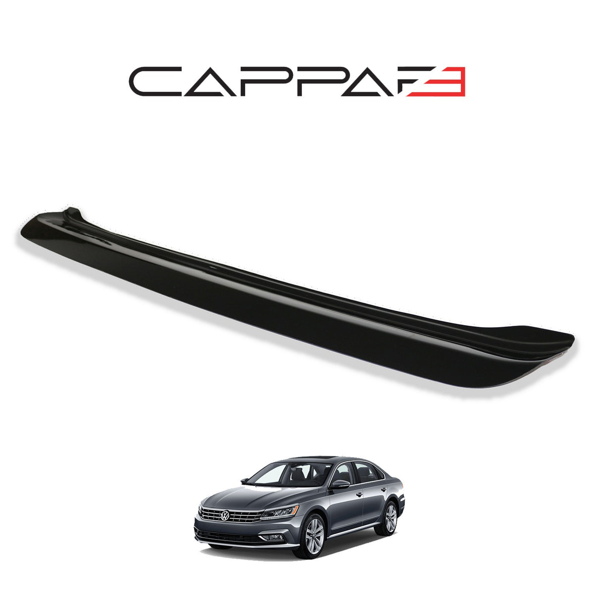 Volkswagen Passat B8 2015-2023 ile Uyumlu Arka Tampon Eşiği