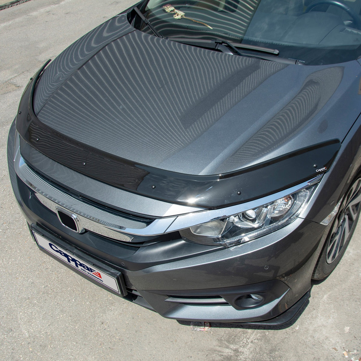 Honda Civic 10 2016-2021 ile Uyumlu Kaput Rüzgarlığı 3mm