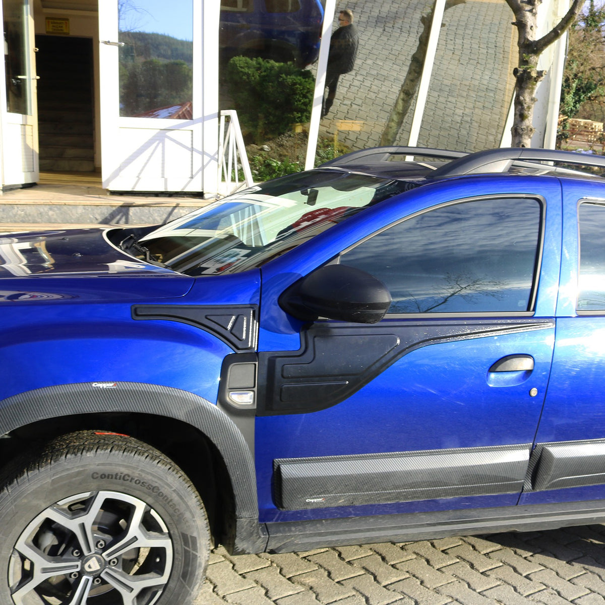 Dacia Duster 2 2018-2023 ile Uyumlu Kapı Dodik Yarasa 4 Adet