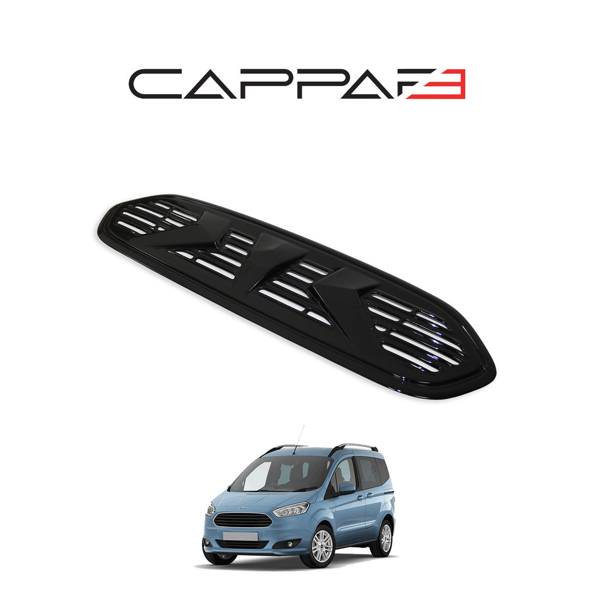 Ford Transit / Tourneo Courier 1 2018-2023 ile Uyumlu Ön Panjur