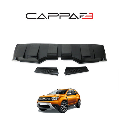 Dacia Duster 2 2018-2021 ile Uyumlu Arka Cam Spoyler 3 Adet