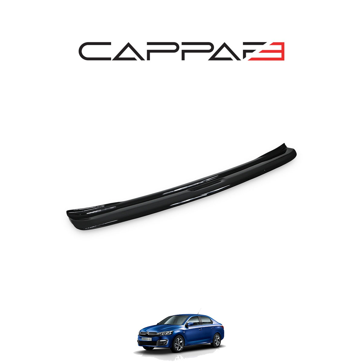 Citroen C-Elysee 2012-2022 ile Uyumlu Arka Tampon Eşiği