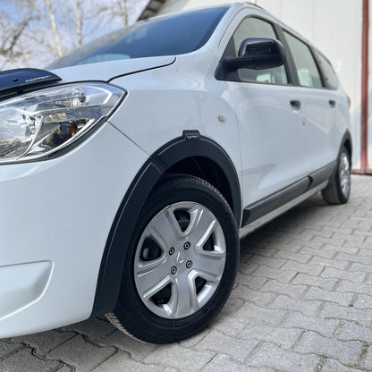 Dacia Lodgy 2012-2022 ile Uyumlu Çamurluk Dodik 8 Adet