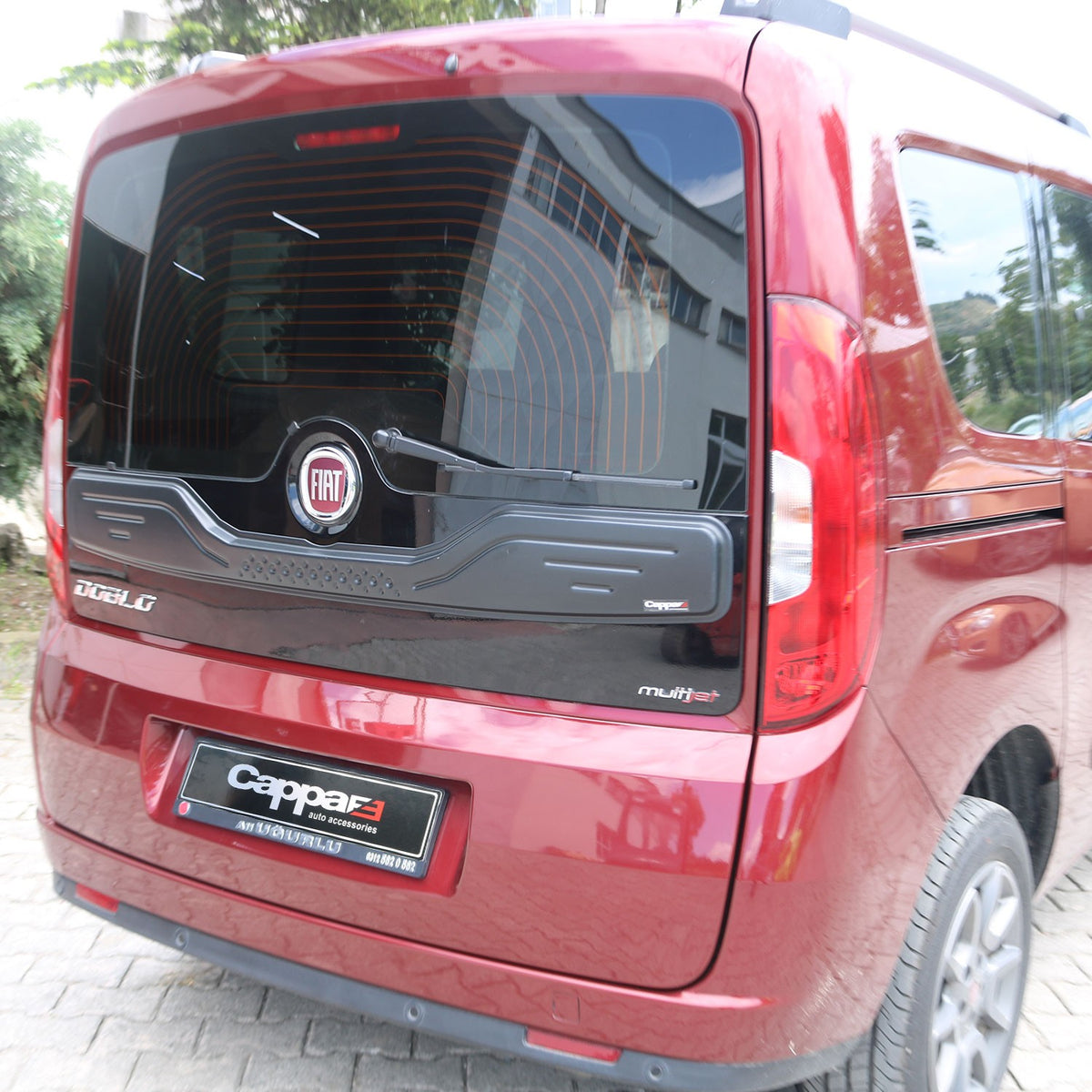 Fiat Doblo 2 2010-2015 ile Uyumlu Bagaj Kapağı Dodik