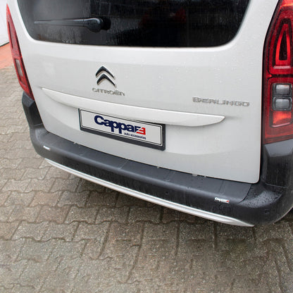 Citroen Berlingo 3 2018-2026 ile Uyumlu Arka Tampon Eşiği Mat