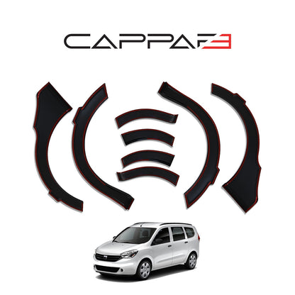 Dacia Lodgy 2012-2022 ile Uyumlu Çamurluk Dodik 8 Adet