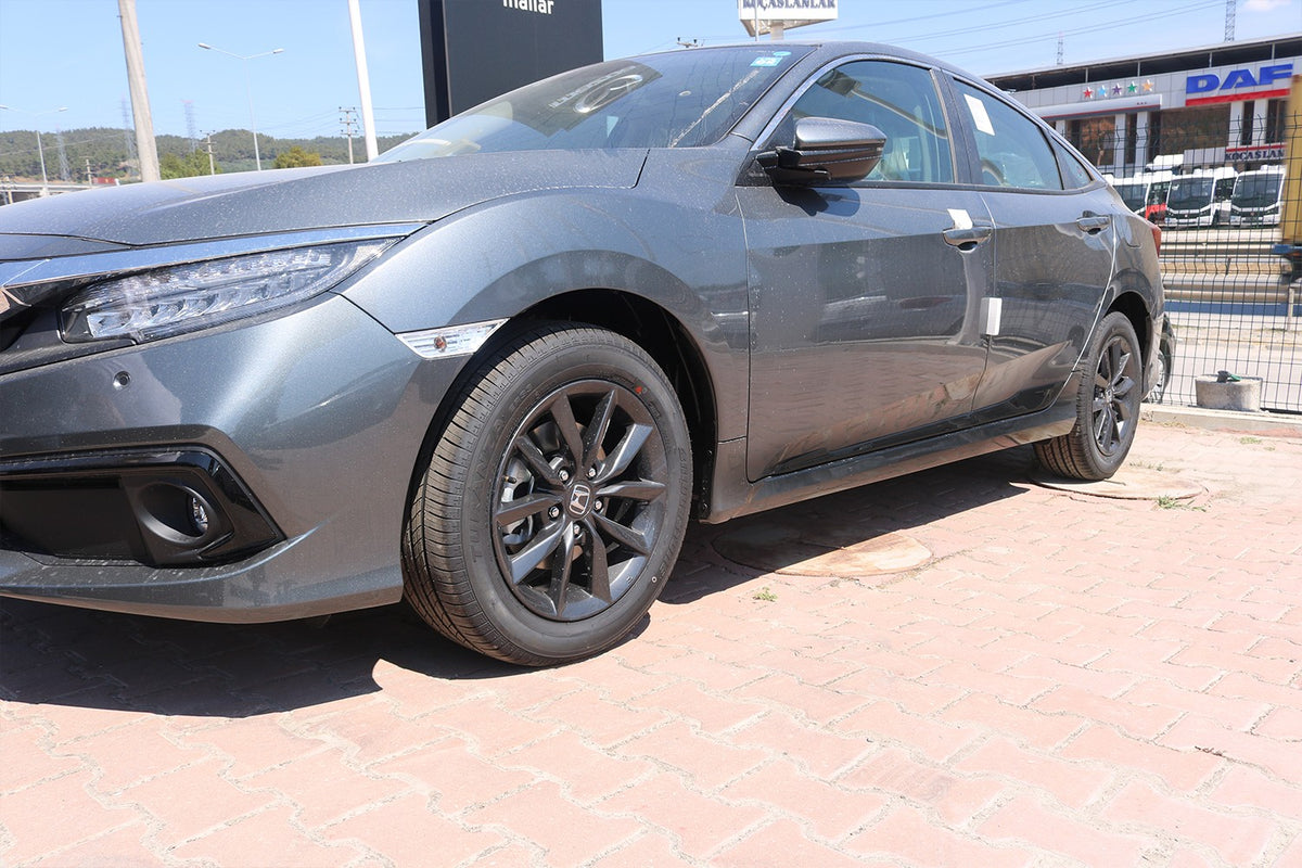 Honda Civic 10 2016-2021 yan kapı alt çıta 4 parçalı set – 7