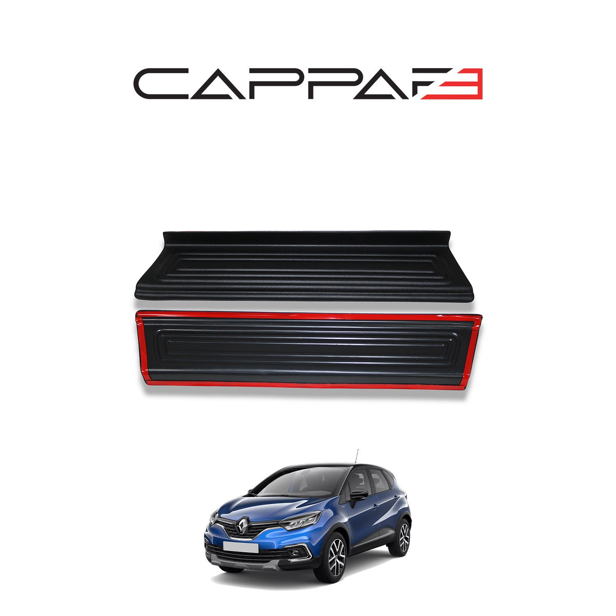 Renault Captur 1 2013-2019 ile Uyumlu Kapı Eşiği 4 Adet