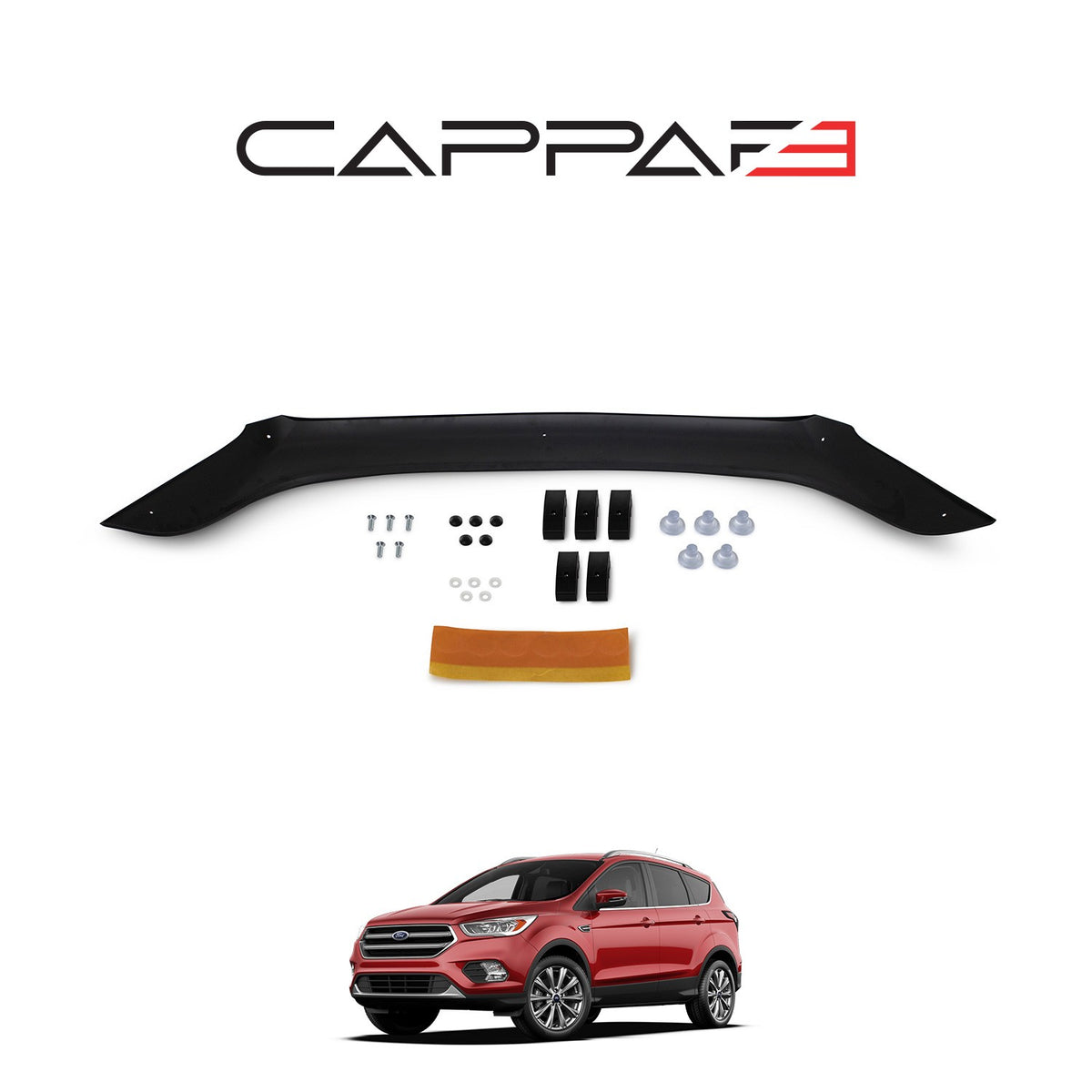 Ford Kuga 2 2016-2019 ile Uyumlu Kaput Rüzgarlığı