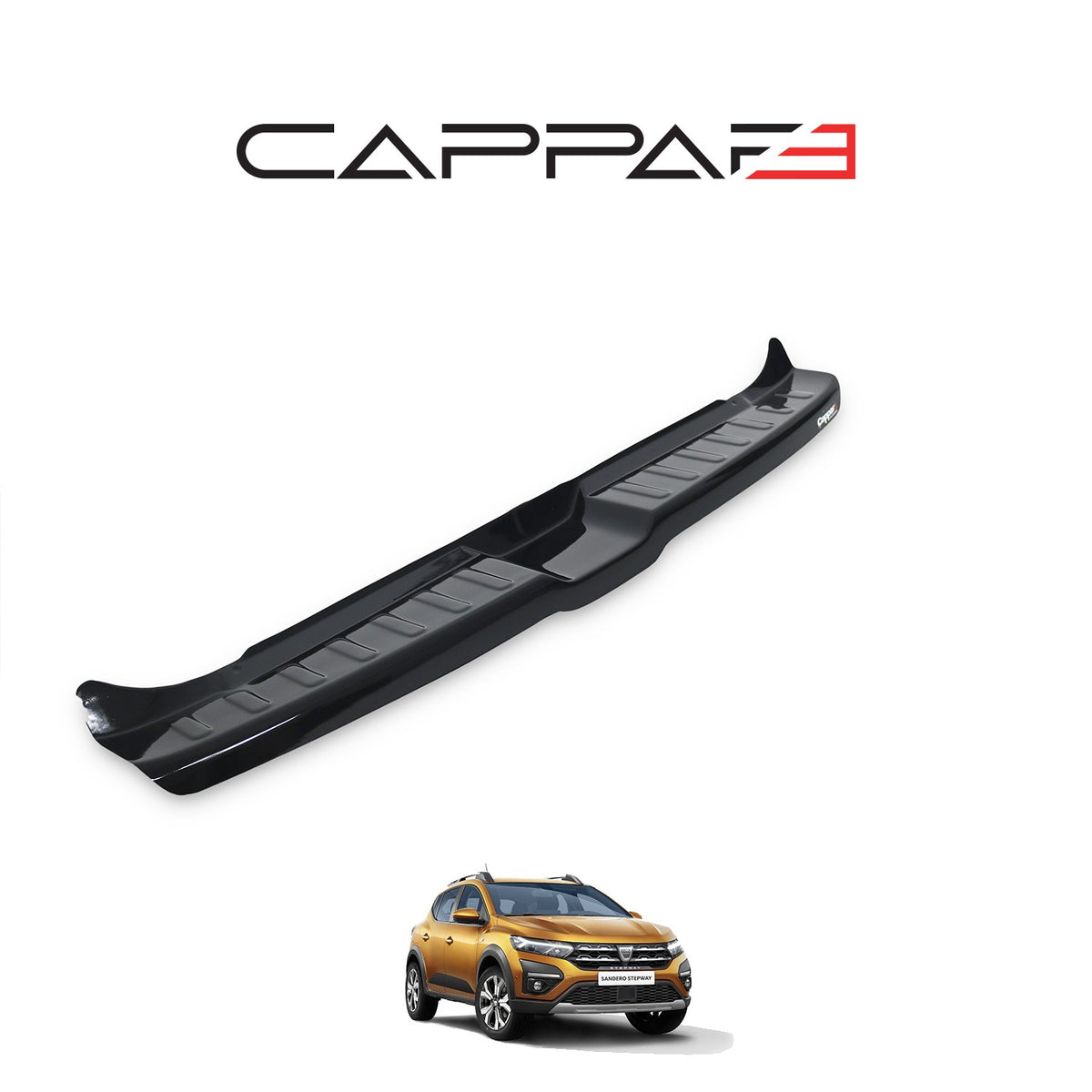 Dacia Sandero 3 2021-2026 ile Uyumlu Arka Tampon Eşiği