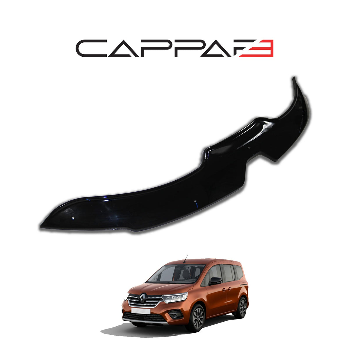 Renault Kangoo 3 2021-2026 ile Uyumlu Kaput Rüzgarlığı