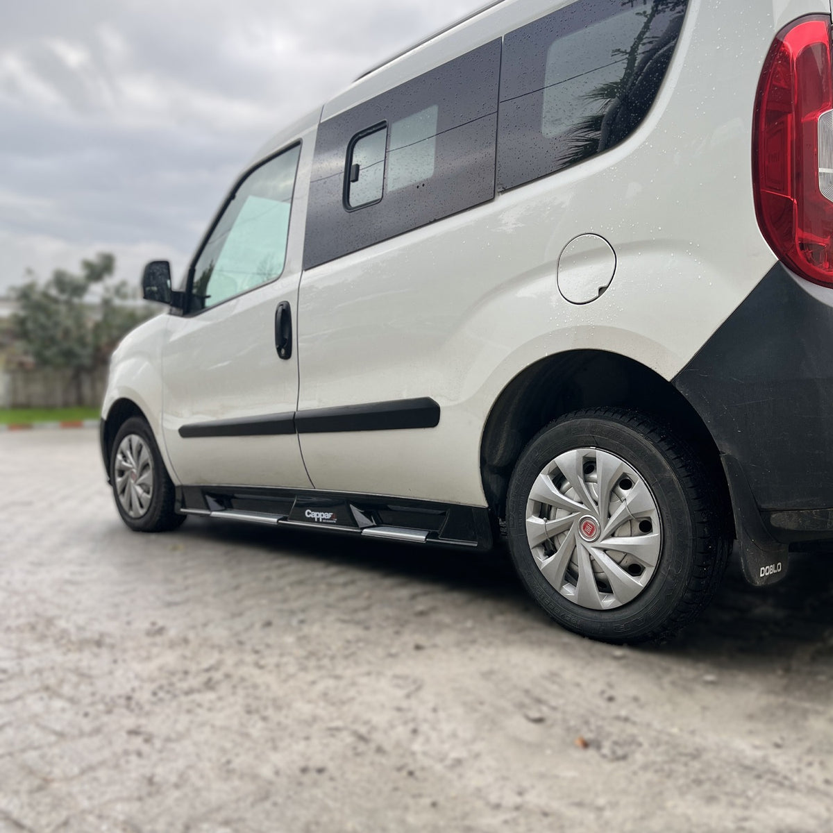 Fiat Doblo 2 2010-2022 ile Uyumlu Yan Basamak 6 Adet