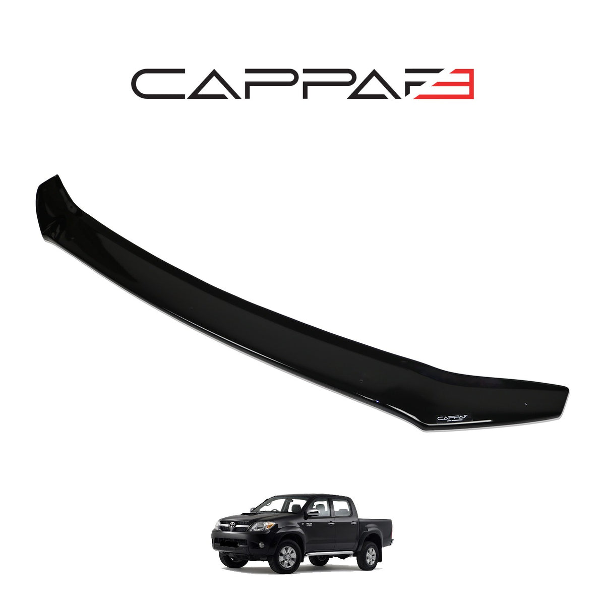 Toyota Hilux 7 2004-2010 ile Uyumlu Kaput Rüzgarlığı 3mm