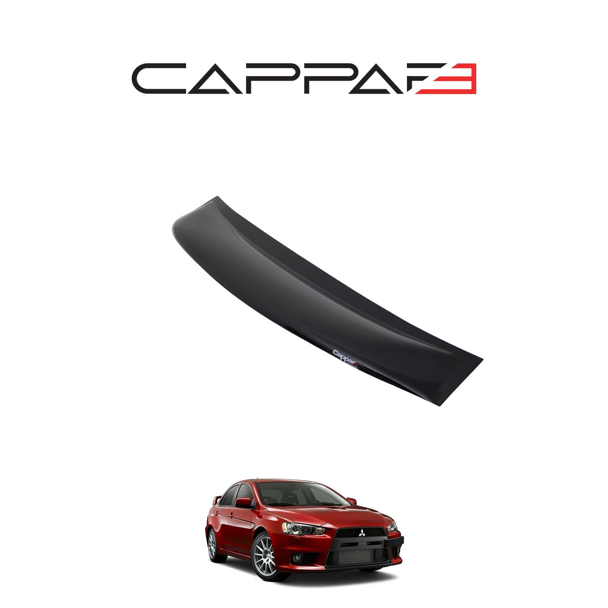 Mitsubishi Lancer 9 2007-2017 ile Uyumlu Arka Cam Spoyler