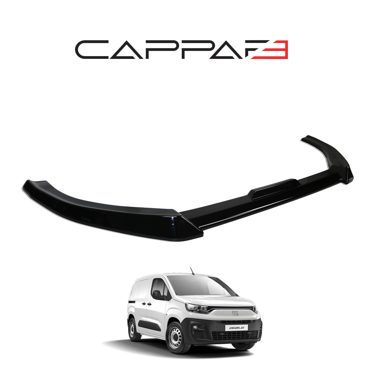 Fiat Doblo 3 2023-2026 ile Uyumlu Ön Tampon Lip
